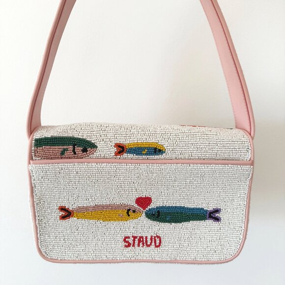Tommy Fish Bag- Staud - Picture 2 of 5